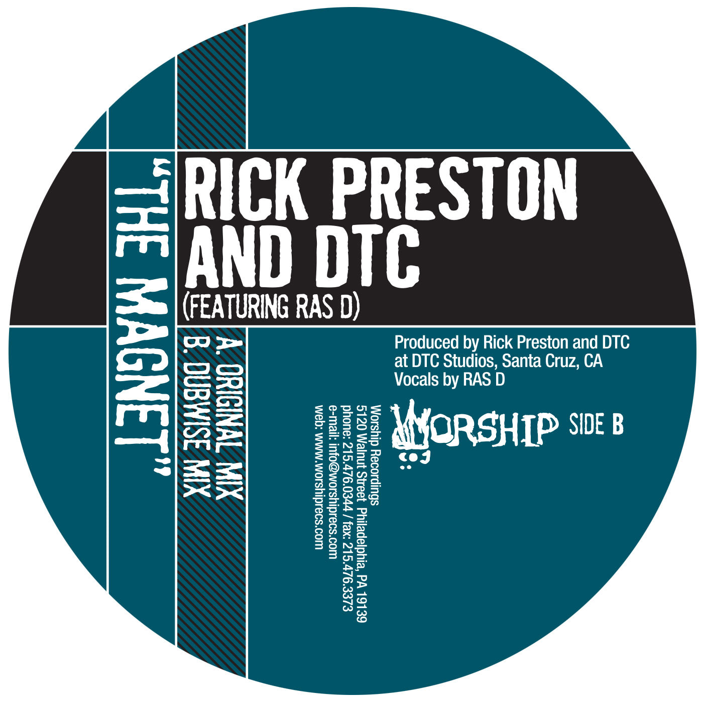 Rick Preston & DTC feat. Ras D - The Magnet EP
