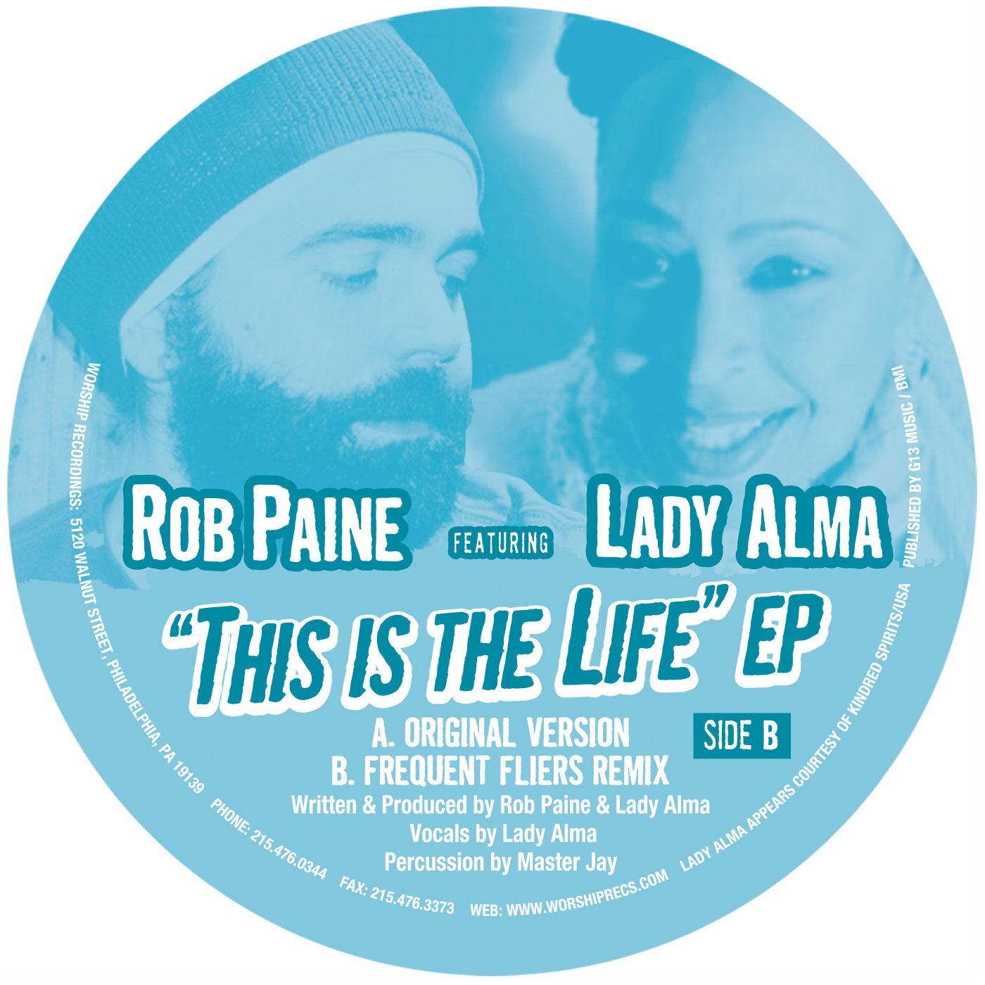Rob Paine, Lady Alma - This Is The Life EP